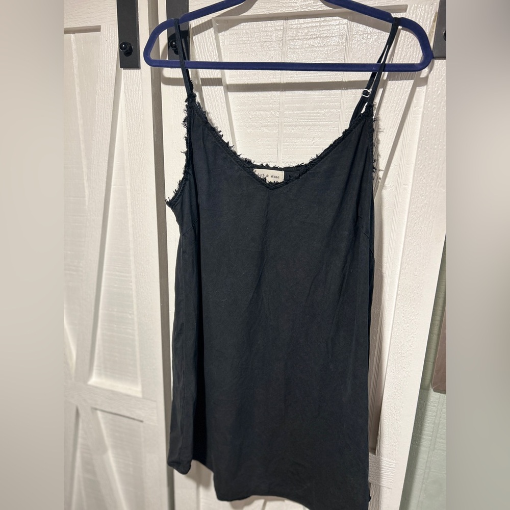 Cloth & Stone Black Camisole Dress